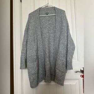 Grey aerie cardigan